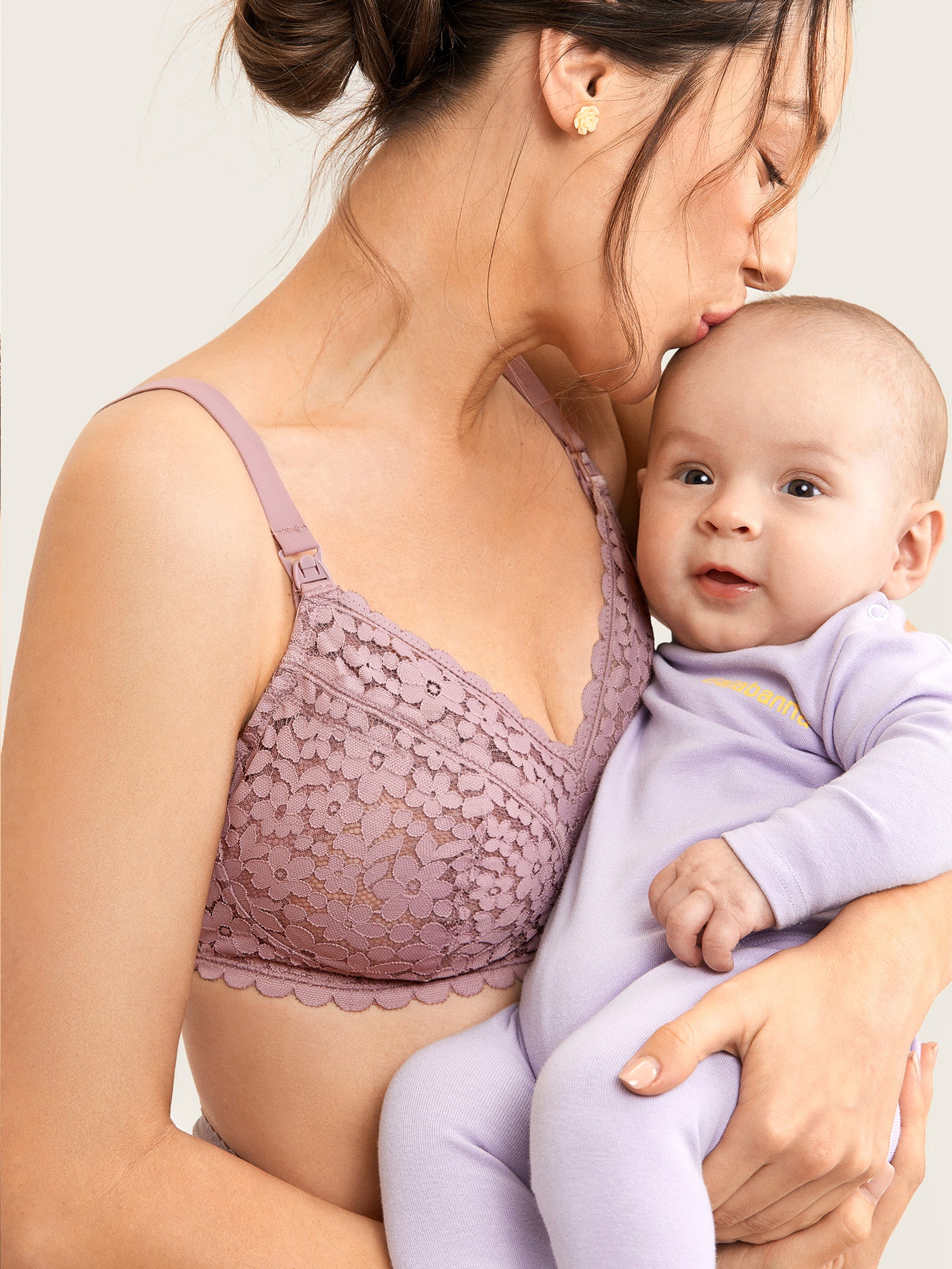 Lace Hands Free Pumping Bra